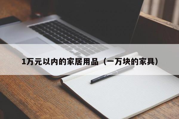 1万元以内的家居用品（一万块的家具）